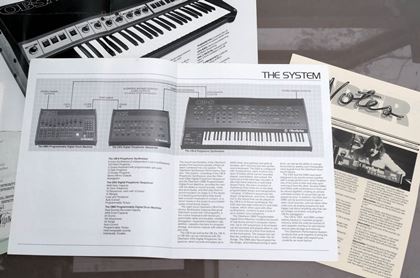 Oberheim-Performance System OB8 etc leaflets